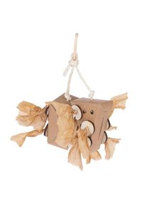 TIAKI Gioco per uccelli Pizza Box 11x7x5cm