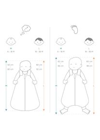 ergobaby Saco de dormir On the Move: Stellar-Acogedor-M (6-18 M)