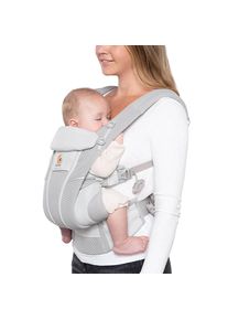 ergobaby Mochila Portabebés Omni Breeze - Malla SoftFlex: Gris Perla
