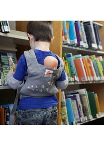 ergobaby Mochila portamuñecos: Gris cósmico