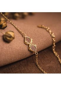 Holzkern Bracelets Femme Or et Noyer