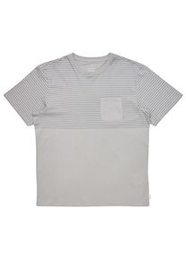 Mazine Halfway Striped T T-shirt Heren (M |grijs)