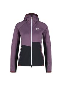 Ortovox Women's Fleece Rib Hoody Fleece jacket Women (XL, purple)
