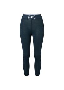 super.natural supernatural Womens Tundra 175 Tight 3/4 Lange onderbroek Dames (S |blauw)