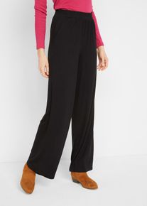 Pantalon en jersey - noir - taille 38/40 (S) - Viscose - bonprix