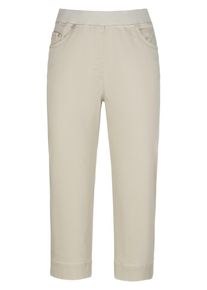 Brax - ProForm Slim-capribroek model Pamina-capri, beige, Maat 18, katoen