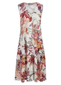 Green Cotton - Jersey-Kleid Marta, weiss, Gr. 50, Baumwolle