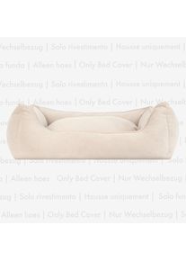 Removable cover for dog bed sand
