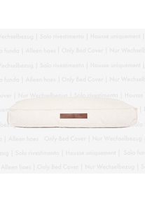Removable cover for orthopaedic dog cushion Chill Off-White