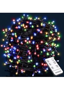 Monzana Kerstverlichting Multi Color 14m LED Afstandsbediening