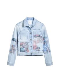 Desigual Giacca di mezza stagione Donna - blu denim / colori misti