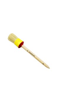 1 Round glue brush 40 mm (enchufe) - tamaño 10, brown