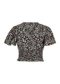 Vero Moda Petite Bluse 'VMPAGE' Damen hellblau / oliv / rosa / schwarz Größe XS