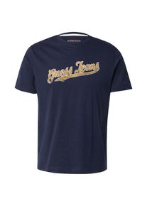 Guess Jeans T-Shirt '1981' Herren sand / marine / weiß Größe XL