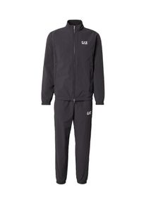 EA7 Emporio Armani Heren Joggingpak zwart / wit XXS