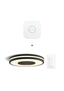 PHILIPS Hue White Ambiance Being Led Plafondlamp + Dimmer + Bridge