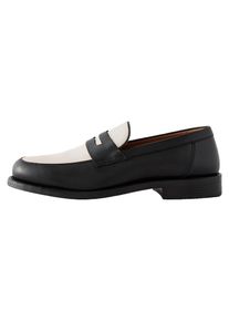 next Heren Instappers 'Penny' zwart / wit 42