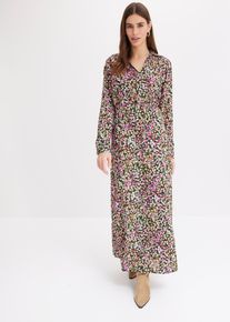Abito lungo fantasia, Fucsia, Taglia 50, bonprix