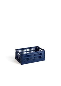 Hay Colour Crate Small, Dark Blue