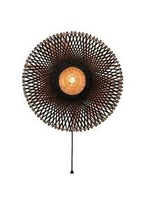 Good & Mojo Wandleuchte , Schwarz , 8x30x30 cm , LED-Leuchtmittel austauschbar , Lampen & Leuchten, Innenbeleuchtung, Spots & Strahler, Wandstrahler