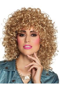 Boland Lange Dauerwellen Perücke blond