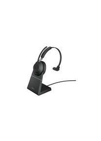 Jabra Hodesett, Evolve 2-65, Mono, On-Ear, 20kHz, Bluetooth, Svart - 26599-899-989