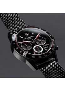 Holzkern; Wood Watch Comfort Crusher (marble/black), Men, Natural wood
