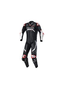 Alpinestars GP Tech V4 skórzany kombinezon jednoczęściowy męski (czarny / biały)