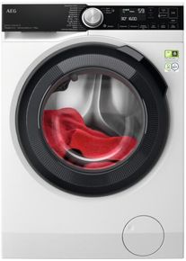 AEG LR8E80600 10 kg Frontlader Waschmaschine, 1600 U/Min, WiFi, UniversalDose Schublade, Mengenautomatik, LED-Display, weiß