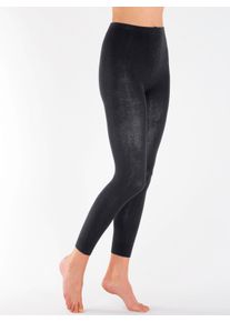 Rogo Damen Leggings mit Dehnbund in schwarz ,Gr&ouml;&szlig;e 48/50, Witt, 80% Baumwolle, 18% Polyamid, 2% Elasthan