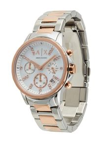 Armani Exchange Dames Analoog horloge rose-goud / zilver One Size
