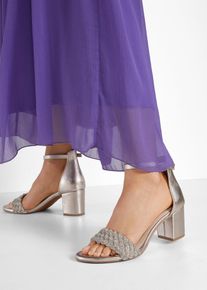 Marco Tozzi by Guido Maria Kretschmer Sandalette - beige - Größe 39 - bonprix