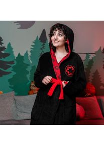 Star Wars - Darth Vader bathrobe black-red - S M - Black Red
