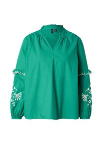 Vero Moda Curve Bluse 'VMCNoel' Damen grün Größe XXXL Geblümt/Floral