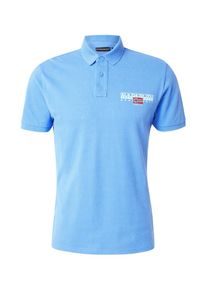 Napapijri Poloshirt 'AYLMER' Herren azur / rot / weiß Größe L