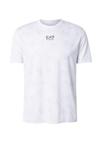 EA7 Emporio Armani Heren Functioneel shirt 'T-SHIRT' zwart / wit S