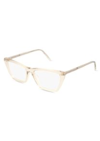 SAINT LAURENT SL 737 MICA THIN OPT okulary | Oprawka: Oprawka pełna, Kanciasty, beżowy