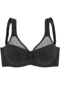 Nuance Damen Minimizer-BH in schwarz ,Größe 100C, Witt, 71% Polyamid, 29% Elasthan