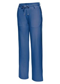 Lascana Damen Homewearhose in blau ,Gr&ouml;&szlig;e 32/34, Witt, 70% Viskose, 25% Polyamid, 5% Elasthan