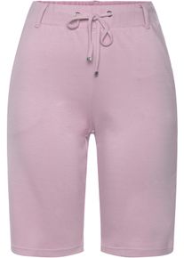 Lascana Dames Shorts in oudroze ,maat 32, Witt, 70% Viscose, 25% Polyamide, 5% Elastan