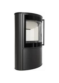 kratki Kaminofen | BJORN | Ø 150 | 10 kW | weißer Brennraum