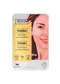 IROHA nature Eye Contour Patches Vitamin C + Cucumber and Hyaluronic Acid 16ml