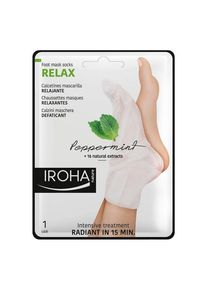IROHA nature Relax Peppermint Fußmaske 1 Paar