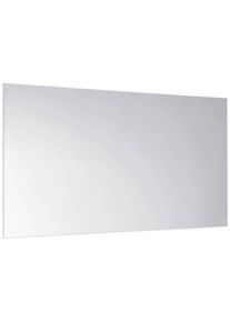 Xora Wandspiegel , Weiß , Glas, Holzwerkstoff , rechteckig , 120x65x2 cm , waagrecht montierbar , Garderobe, Garderobenspiegel