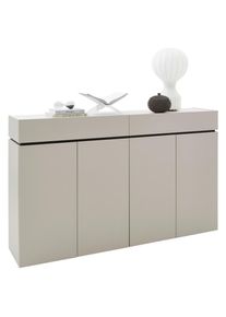 Voleo Sideboard , Kaschmir , Holzwerkstoff , 4 Fächer , 2 Schubladen , 180x111x40 cm , Typenauswahl, Beimöbel erhältlich, stehend , Kleinmöbel,