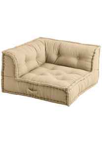P & B Sofaelement , Taupe , Textil , Uni , 80x43x80 cm , Wohnzimmer, Sofas & Couches, Sofas, Textilsofas