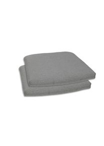 Xxxl Gartensitzkissenset , Grau , Textil , 2-teilig , Uni , Füllung: Schaumstoff, Vlies , 40-47x5x45 cm , Oeko-Tex® Standard 100 , pflegeleicht,