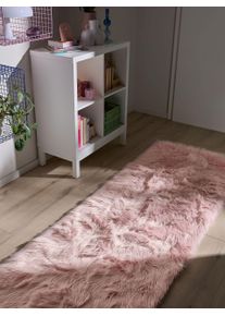 benuta Pop Pestävä korkeakasvoinen matto Nanuk Vaaleanpunainen 80x240 cm Pink Uni