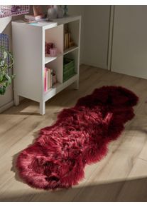 benuta Pop Pestävä korkeakasvoinen matto Nanuk Bordeaux 60x180 cm Bordeaux Uni