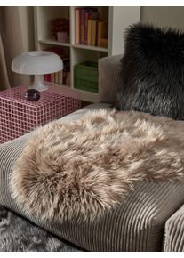 benuta Pop Tapis shaggy à poils longs lavable Nanuk Beige 60x90 cm - Tapis descente de lit